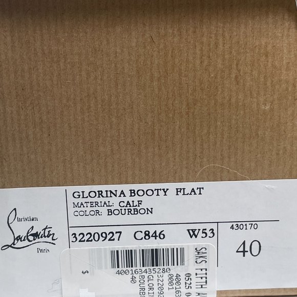 Christian Louboutin GLORINA BOOTY FLAT Lug Sole Chelsea Ankle Boots Boots - Picture 15 of 15